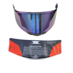 Viseira Texx Iridium Camaleão Para Capacete Raptor Hornet
