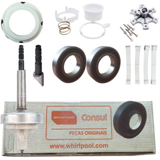 Kit Mecanismo Compativel Brastemp E Consul Ative 11kg C/suporte Bwg11 Bwu11 Bwk11 Bwj11 Eixo Longo em Oferta na Shopee