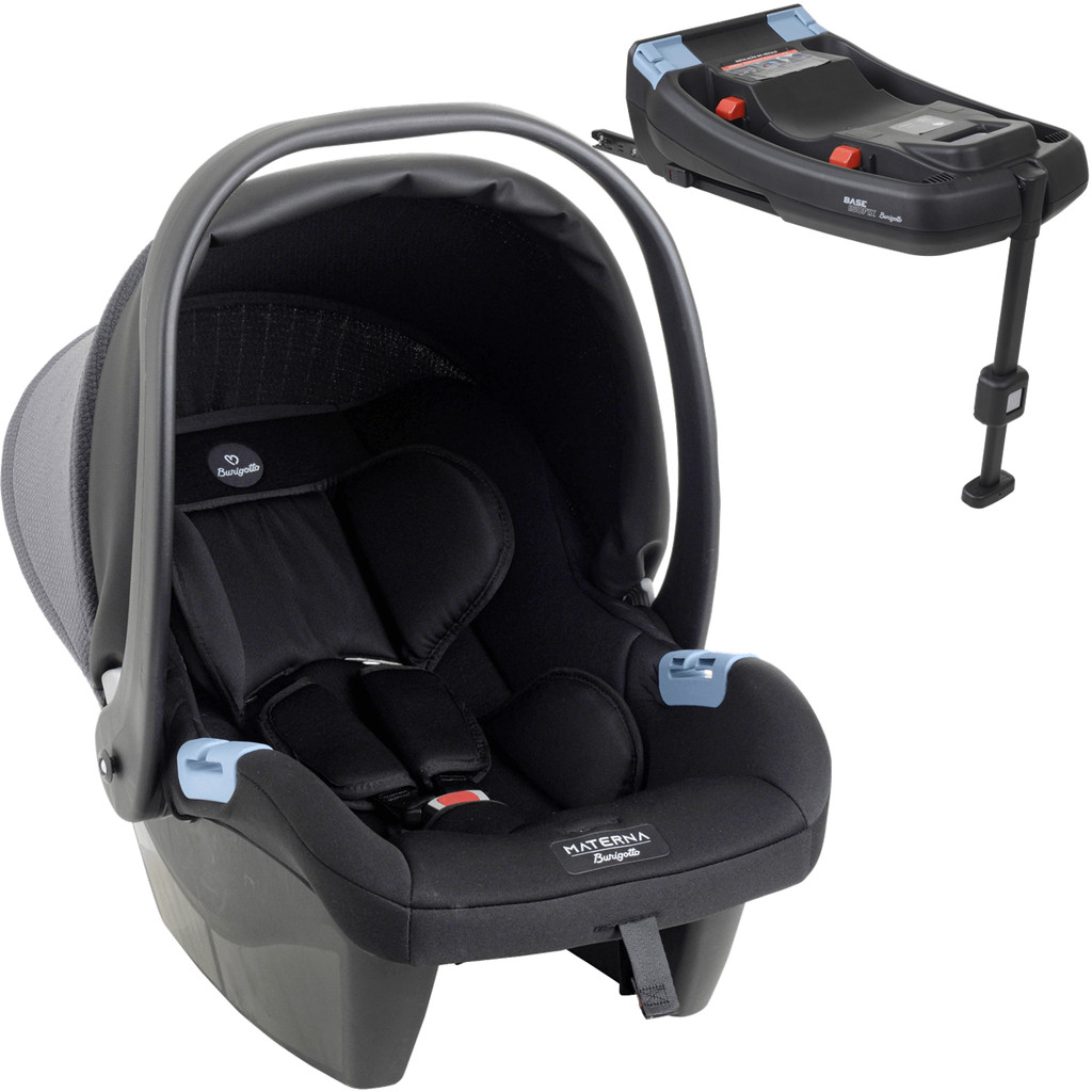 Cadeirinha para Carro Base ISOFIX Burigotto Cadeira Materna Gris