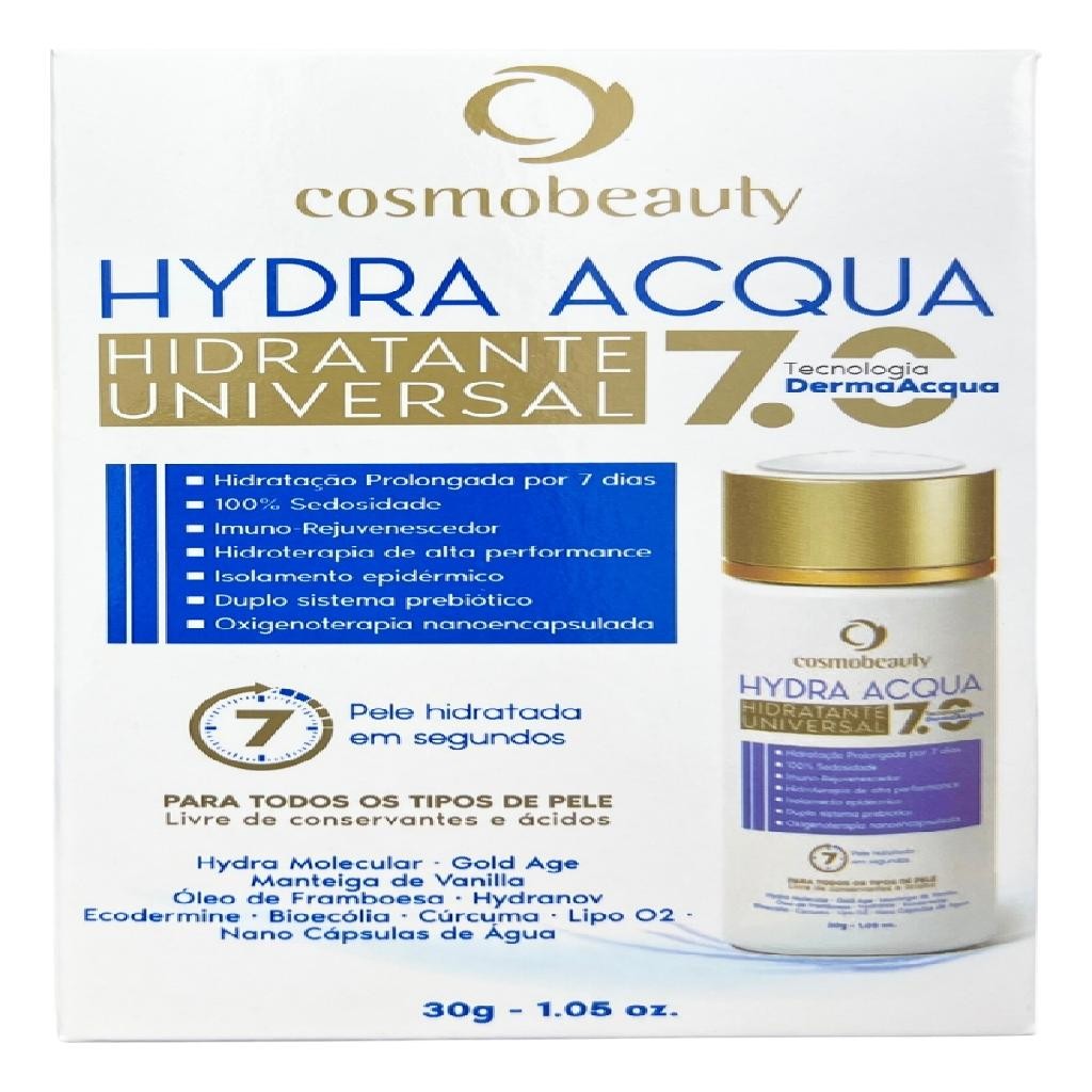Hydra Acqua Anti Idade Hidratante Cosmobeauty 30g