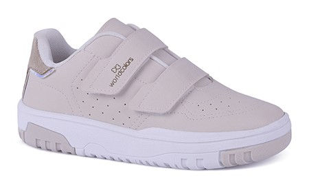 Tênis Infantil Feminino Worldcolors Fly - Off White
