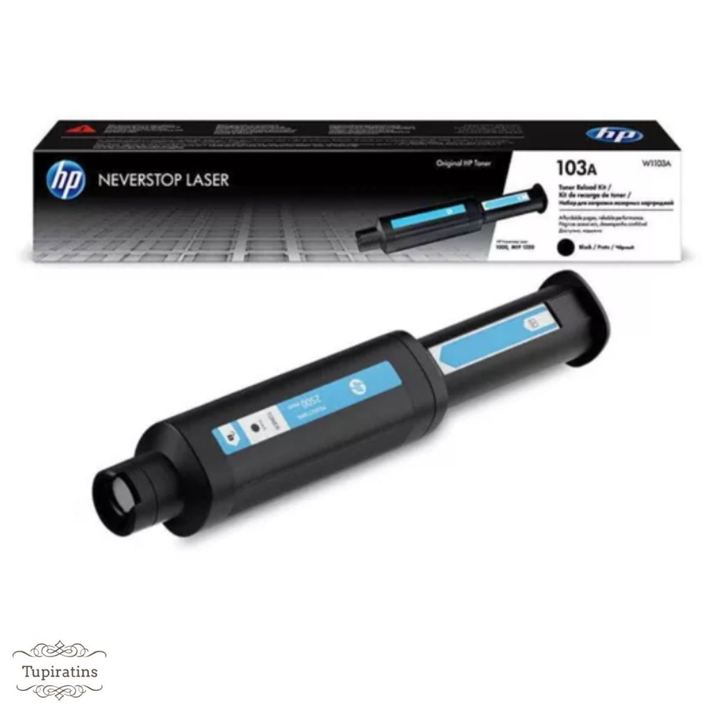 Kit de Recarga do Toner Laser HP 103A Preto Neverstop Original