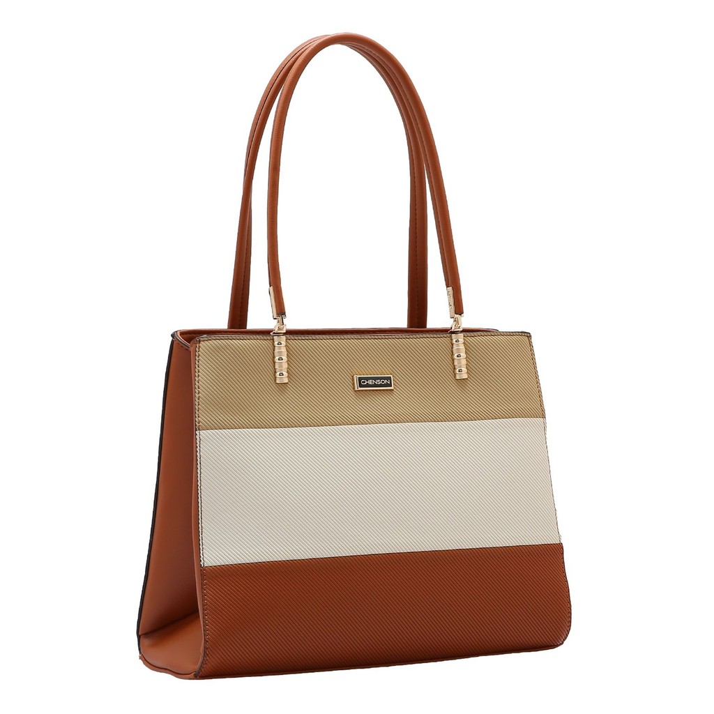 Detalhes do Bolsa Feminina Chenson Patchwork Classico 3484695