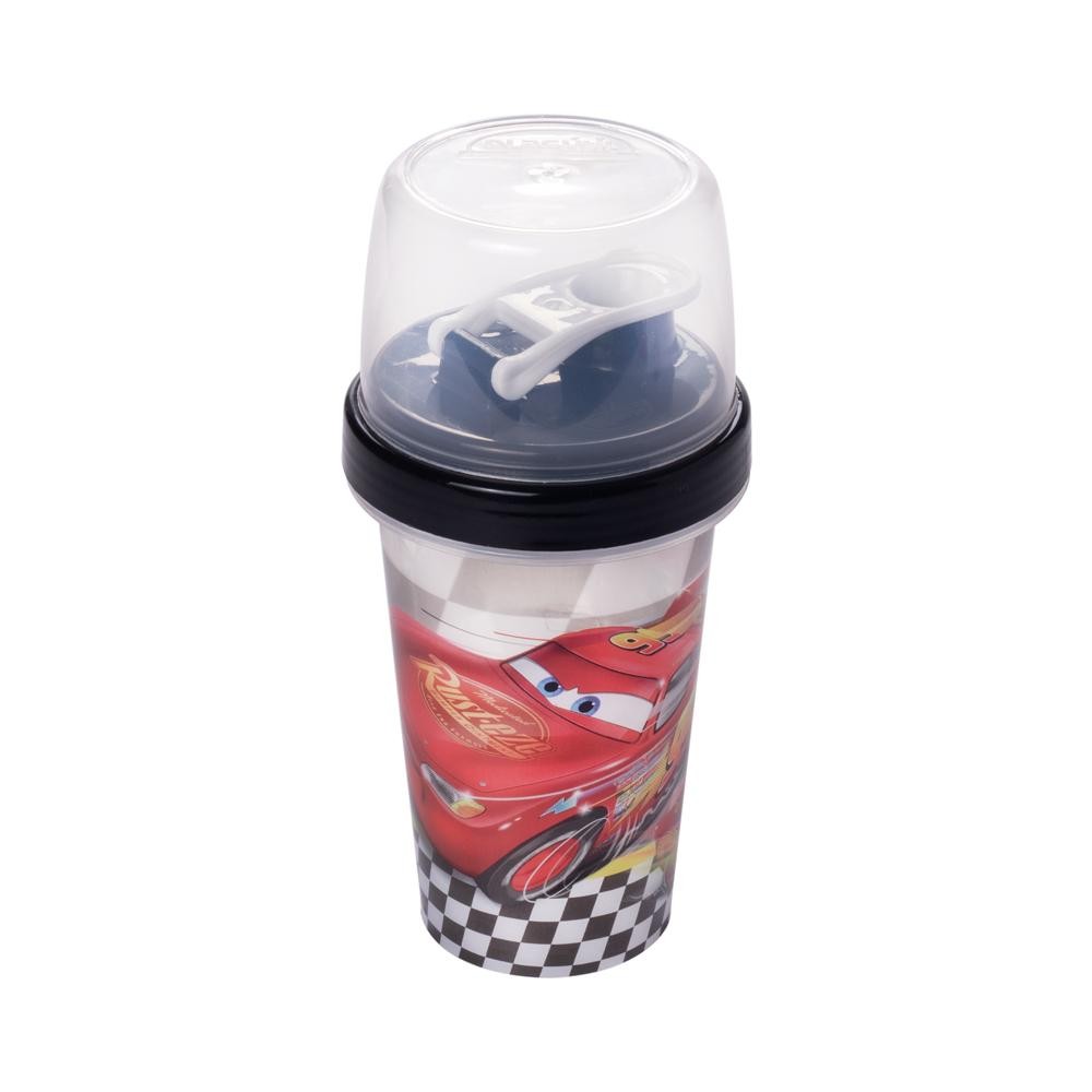 Mini Shakeira Carros Garrafa Lancheira Infantil Plasútil em Oferta na Shopee