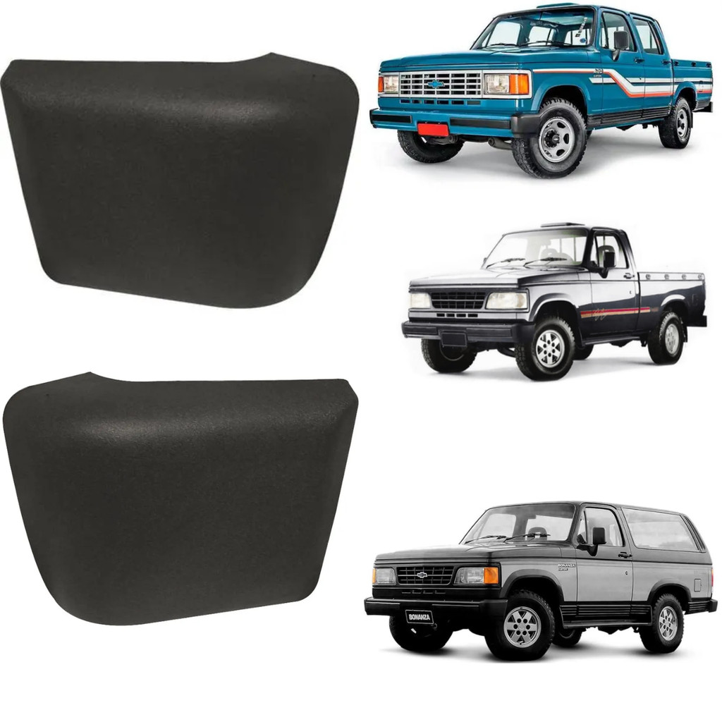 PAR PONTEIRA PARA CHOQUE A C D20 BONANZA TRASEIRA 1985 1986 1987 1988 1989 1990 1991 1992 1993 1994 1995 1996