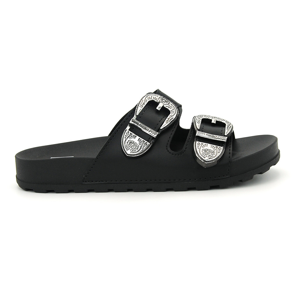 Tamanco Moleca 5436.402 Fivela Flat Flatform Papete Feminino
