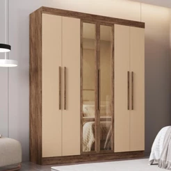 Guarda-Roupas Casal 6 Portas 180cm Multimóveis CR35262