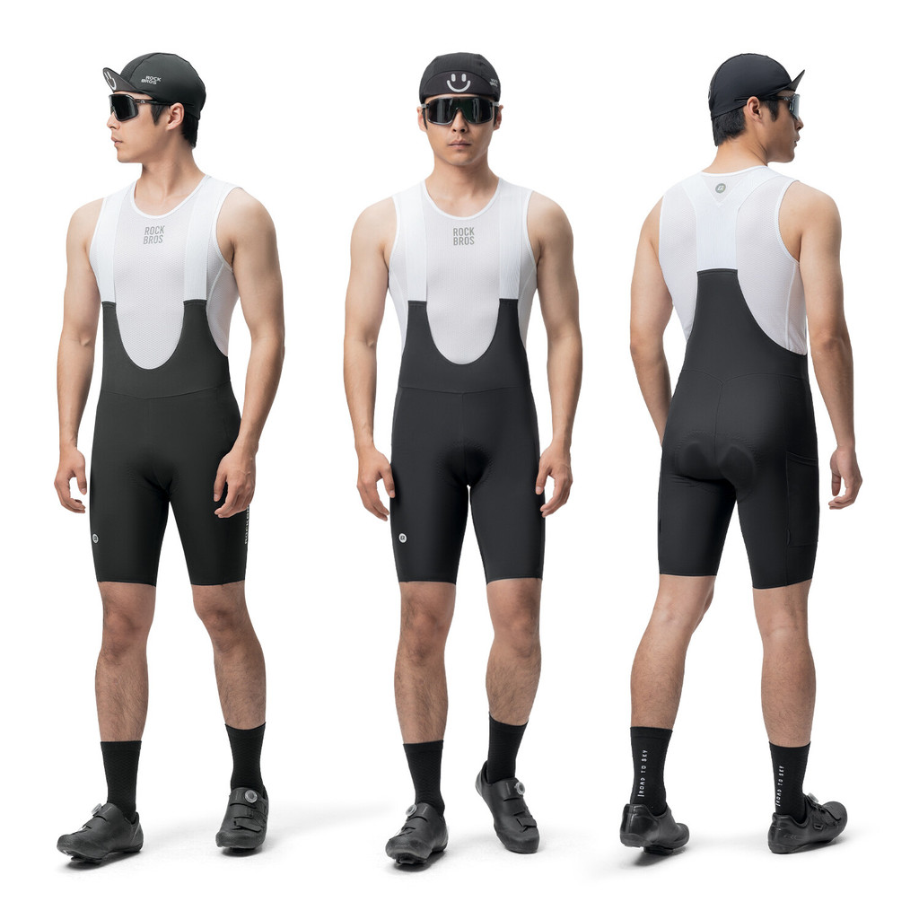 ROCKBROS Bicicleta Verão Shorts De Alta Elasticidade Confortável Respirável Esponja Almofadas Com Bolsos Calças MTB Equi · foto 2