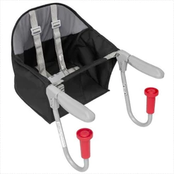 Cadeira De Refeição Para Mesa Fit Preta Tutti Baby