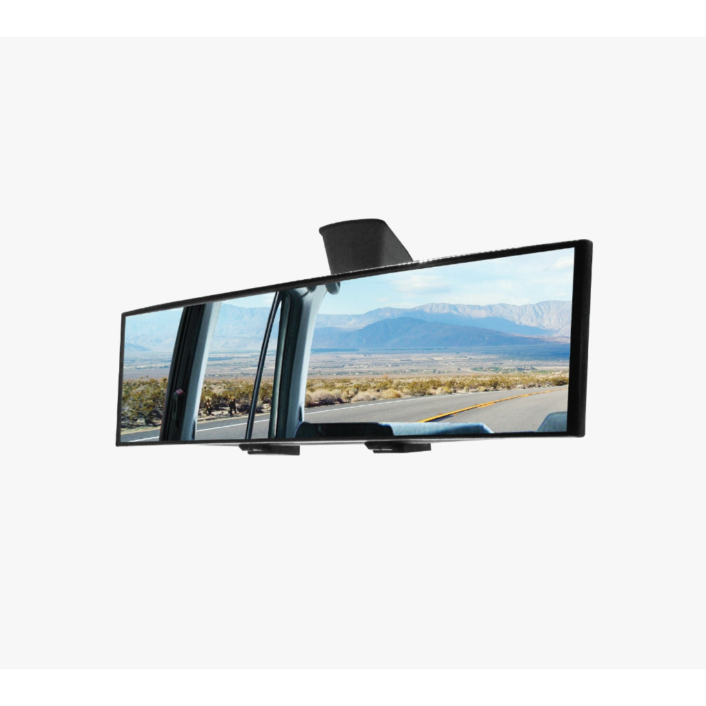 Espelho Retrovisor Interno Universal Panorâmico Automotivo Para Carros Com Ponto Cego 300mm