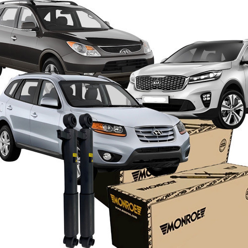 Par Amortecedor Traseiro Kia Sorento 3.5 16v V6 2012 2013 em Oferta na Shopee