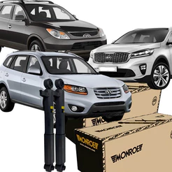 Par Amortecedor Traseiro Sorento 3.5 16v V6 2012 2013