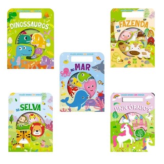 Coleção Aprenda com Diversão - Kit com 5 Livrinhos em Oferta na Shopee