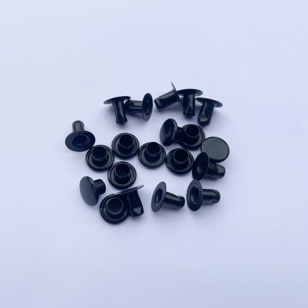 Rebite 8mm nº 2 com Calota Latão Oxidado 10 Pares Macho e Fêmea em Oferta na Shopee