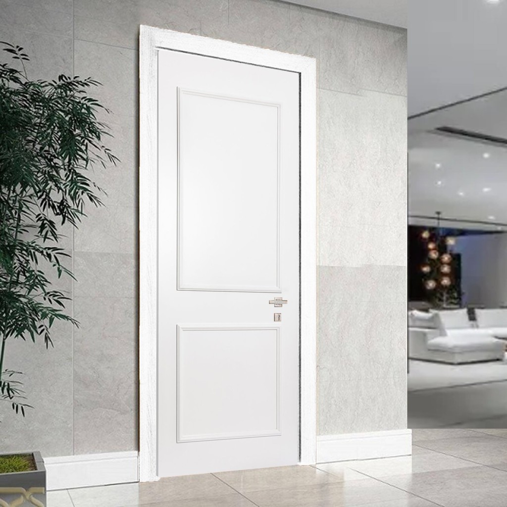Folha de Porta Madeira 210x80cm Decorada com Boiserie Casablanca 210cm x 80cm x 3,5cm em Oferta na Shopee