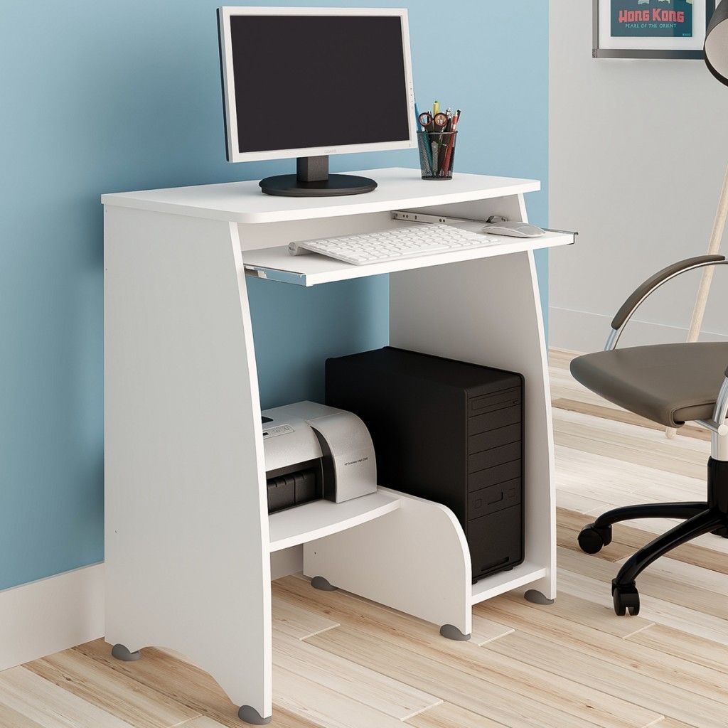 Mesa Para Computador Pixel 2 Nichos - Home & Living