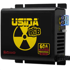 Fonte Usina Carregador Automotivo Bob 60A 750w Dynamic Nova Lançamento Compacta Bivolt
