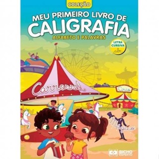 Meu Primeiro Livro de Caligrafia - Alfabeto Cursiva em Oferta na Shopee