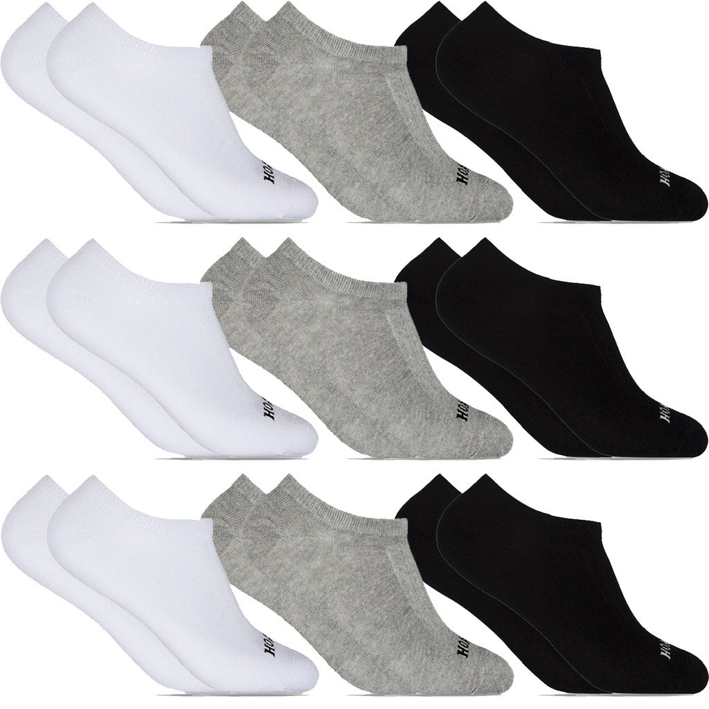 Kit Com 9 Pares Meias Invisível Day By Day Ajuste aos Pés Hoahi - Women Clothes