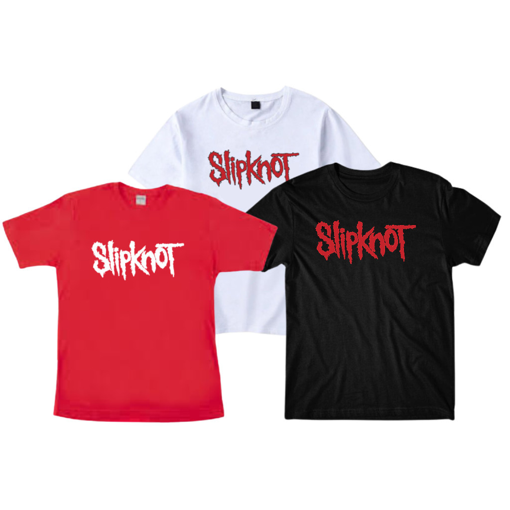 Camiseta Slipknot, Camiseta Rock N Rol slipkot Unissex, Camiseta Masculina, Camiseta Banda de Rock, 100% algodao. em Oferta na Shopee