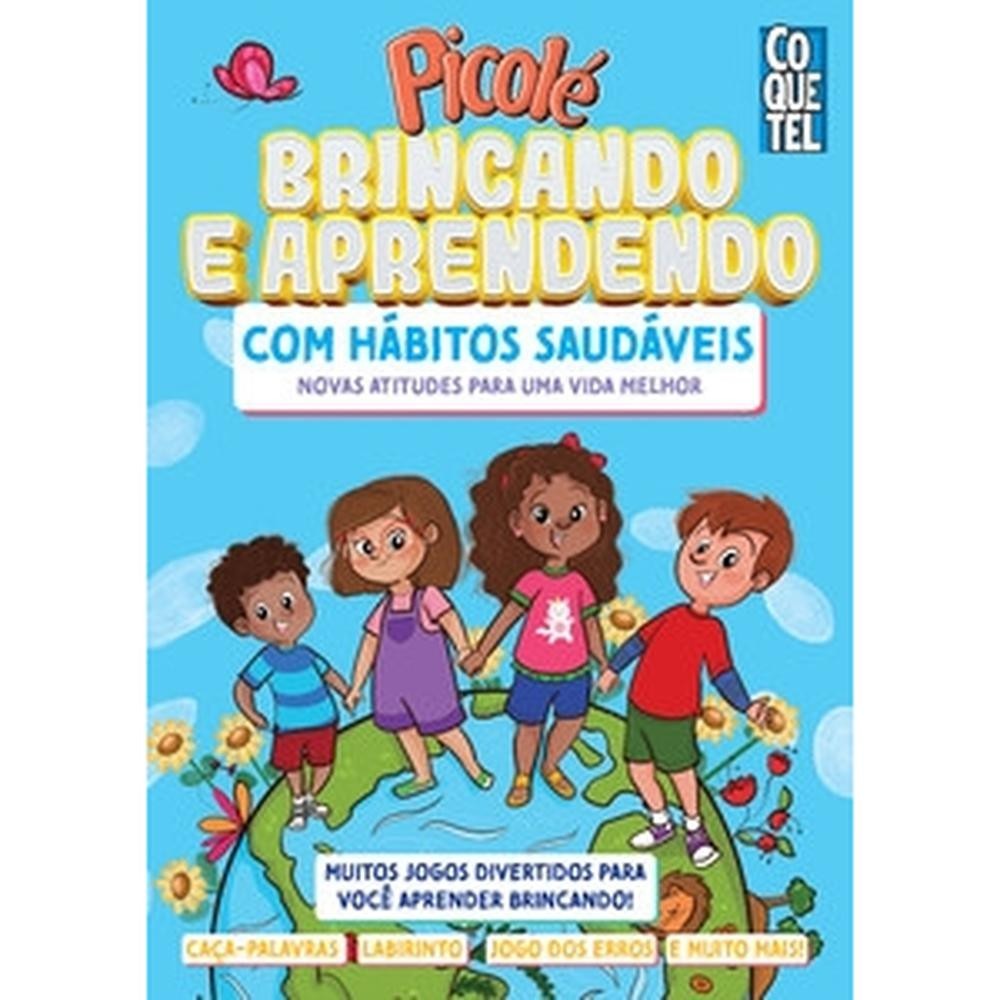 Picolé - brincando e aprendendo com hábitos saudáveis em Oferta na Shopee