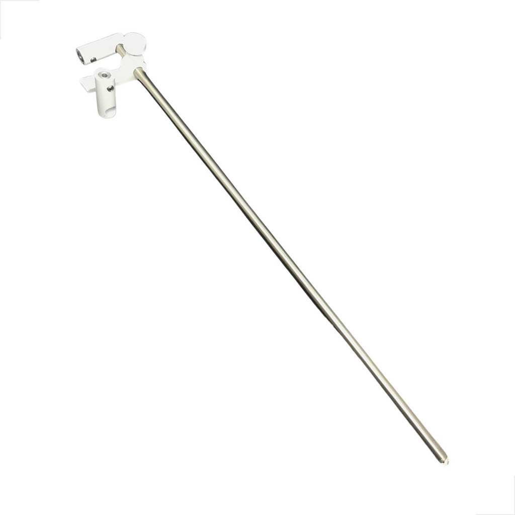 Aparador Em Inox Para Sacada Trava Paineis 450mm Branco