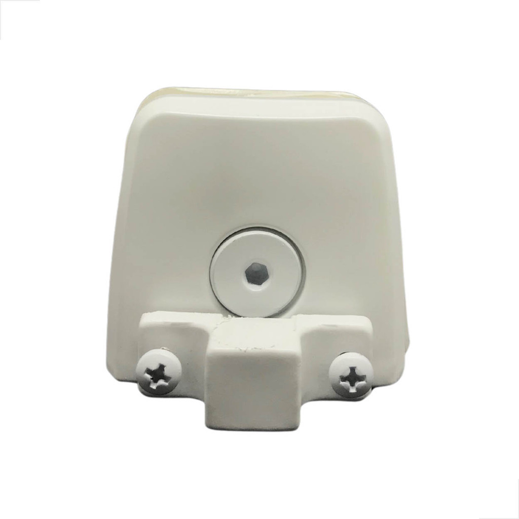 Contra Trinco Vidro Vidro AL1335C P/ Janela De Vidro Branco