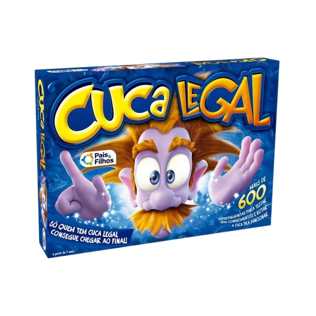 Jogo de Conhecimentos Gerais Cuca Legal Pais e Filhos - 1178-1 em Oferta na Shopee