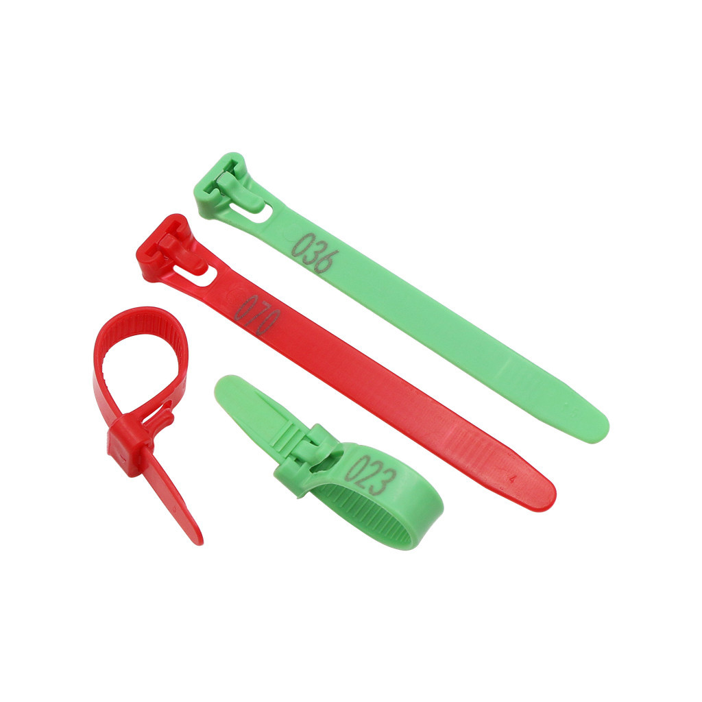 20/50/100 Pcs Anel Plástico Para Pés De Frango 8 ~ 28mm Ajustável Antiderrapante Com Texto