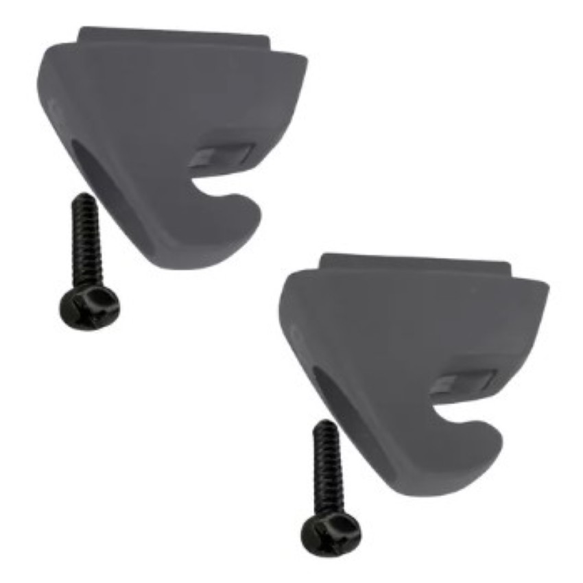 Par Suporte Quebra Sol Com Parafuso  Onix Cobalt Spin Cruze Cinza Escuro