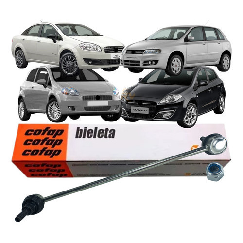 Bieleta Original Cofap Bravo 2011 a 2016 Linea 2009 a 2016 Punto 2008 a 2016 Stilo 2003 a 2011 em Oferta na Shopee