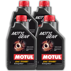 KIT MOTUL MOTYLGEAR 75W-80 4 LITROS