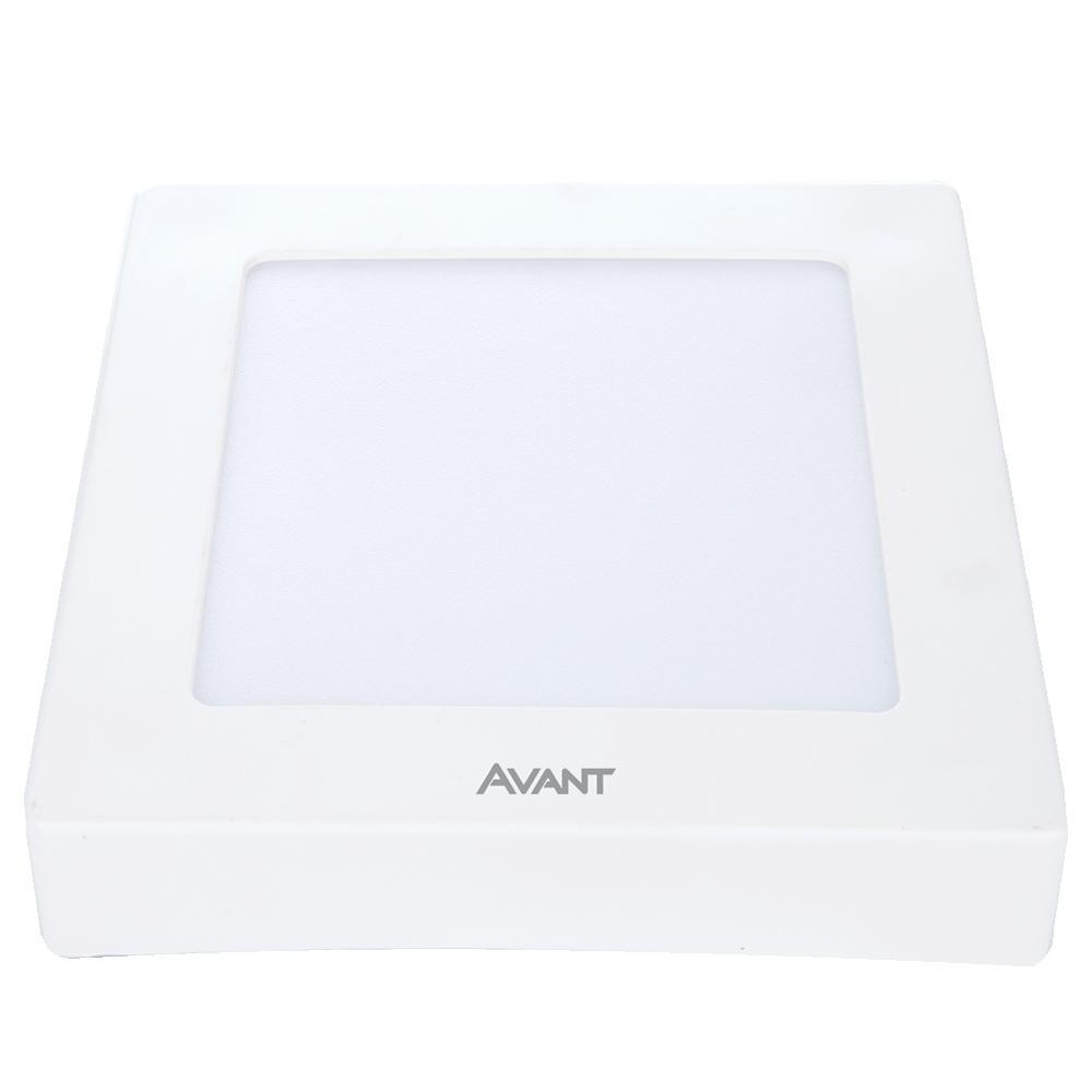 Painel Pop LED Plafon De Sobrepor 12W Quadrado 17cm Luz Branca 6500K Bivolt Avant em Oferta na Shopee