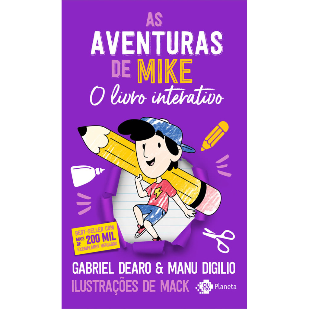 AS AVENTURAS DE MIKE O LIVRO INTERATIVO