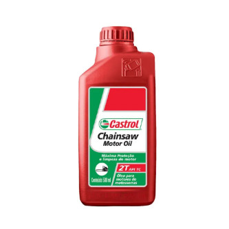 Óleo Para Motor de motosserra 2 Tempo Chainsaw Motor Oil 500 Ml Castrol
