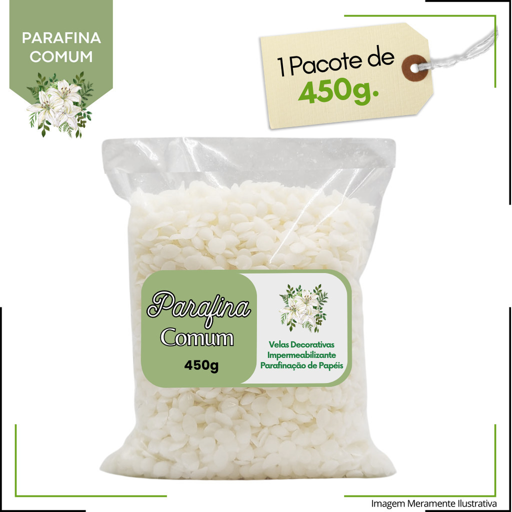 Parafina em Lentilha Pura140/145°F Granulada Para Velas Artesanais
