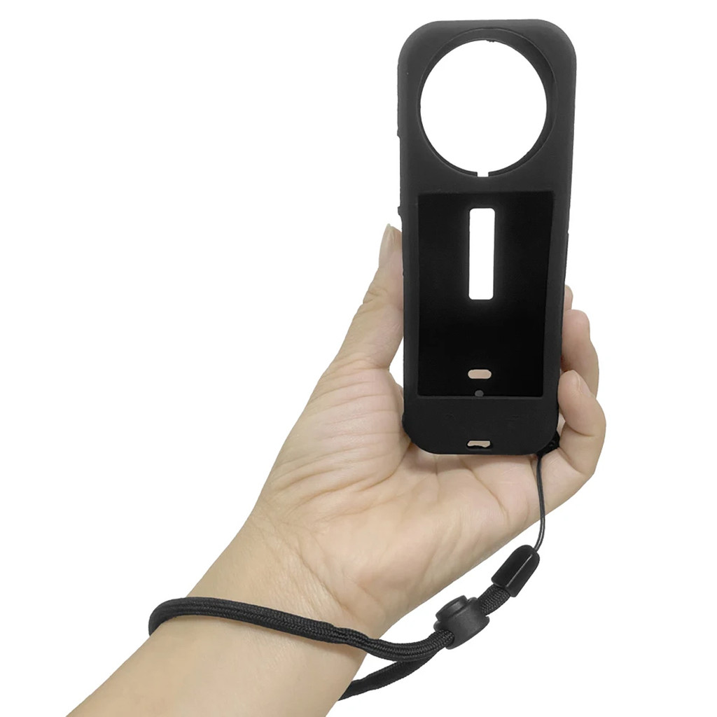 Capa e Tampa da Lente Protetora Silicone para Insta 360 X4 — imagem 2 de 2
