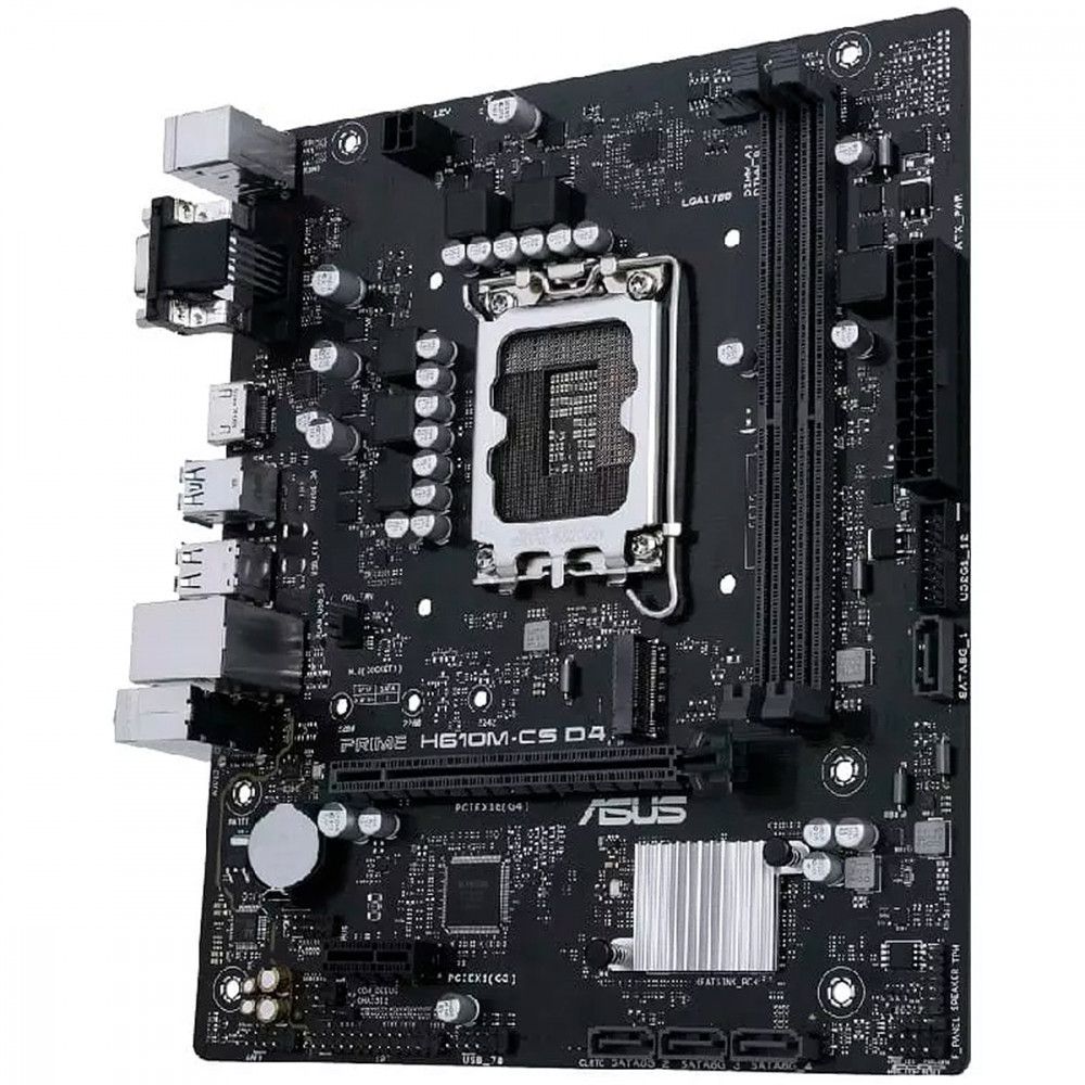 Placa Mãe Asus para Intel 1700 H610M-CS D4 Prime 2xDDR4 mATX - 90MB1B60-C1BAY0 - Computers & Accessories