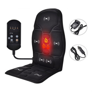 Massageador Cadeira Completo 5 Motores com Aquecimento | Alívio Lombar, Pescoço, Costas e Pernas em Oferta na Shopee