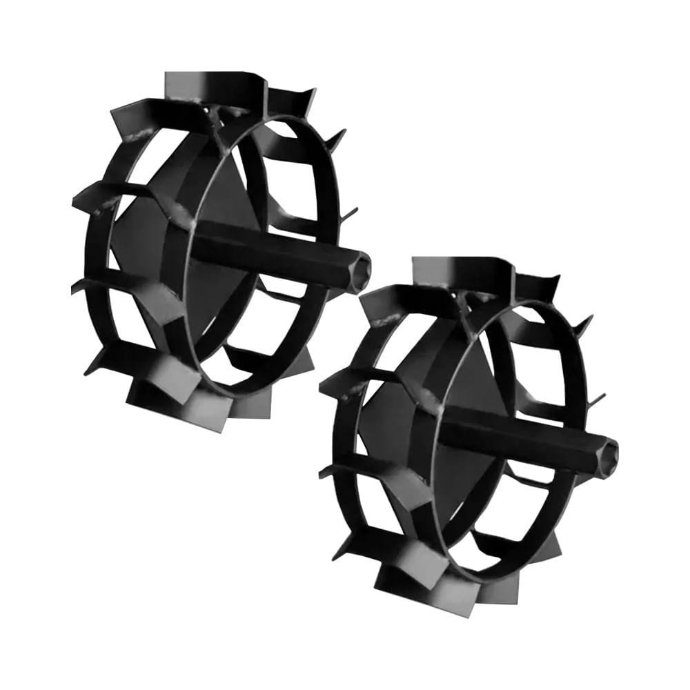 Jogo De Rodas Metálica Motocultivador Husqvarna 501654201 em Oferta na Shopee