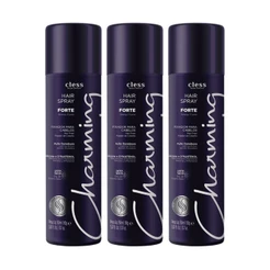 Kit Hair Spray Charming Forte 150ml 3 unidades