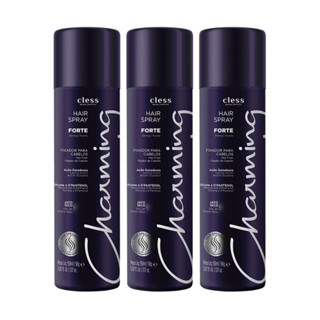 Kit Hair Spray Charming Forte 150ml 3 unidades em Oferta na Shopee