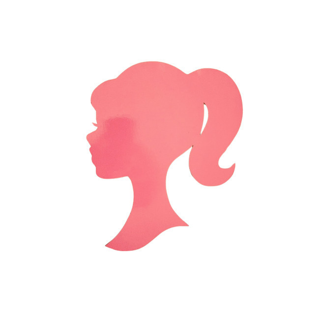 Luminária Barbie com LED Abajur Luminosa e Estilosa Decoração Para Quarto Feminino