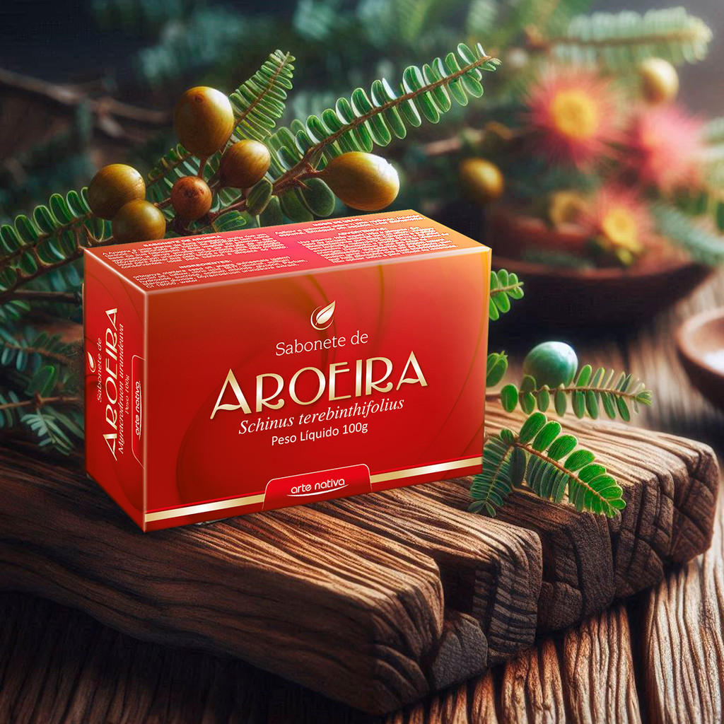 Detalhes do Kit 48 und Sabonete Aroeira Arte Nativa 100g