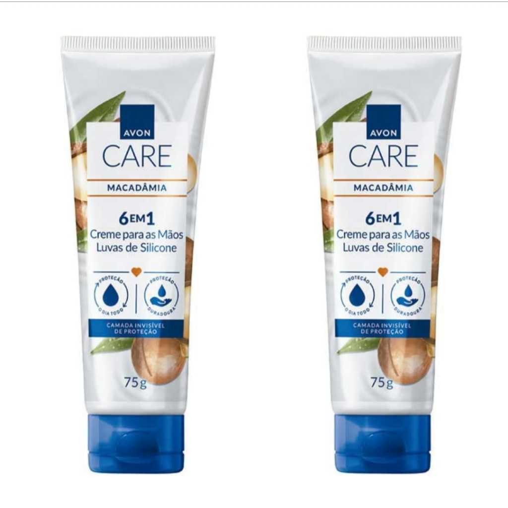 Kit 2 Luvas de Silicone Macadâmia 75g | AVON