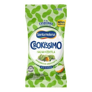 Crokíssimo Amendoim Sabor Salsa E Cebola 90g em Oferta na Shopee