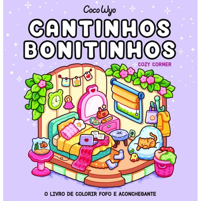 Cantinhos bonitinhos (Cozy Corner) – livro de colorir Coco Wyo - Books & Magazines