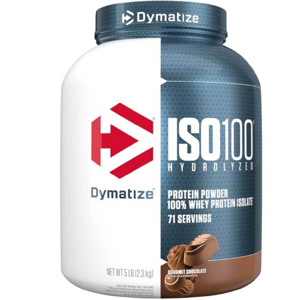 Whey Protein Isolado Hidrolisado Importado ISO 100 Dymatize 5LB 2,3kg