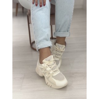 Tênis Feminino Ramarim Enjoy Chunky Sneaker Casual Confortável Estiloso Promoção