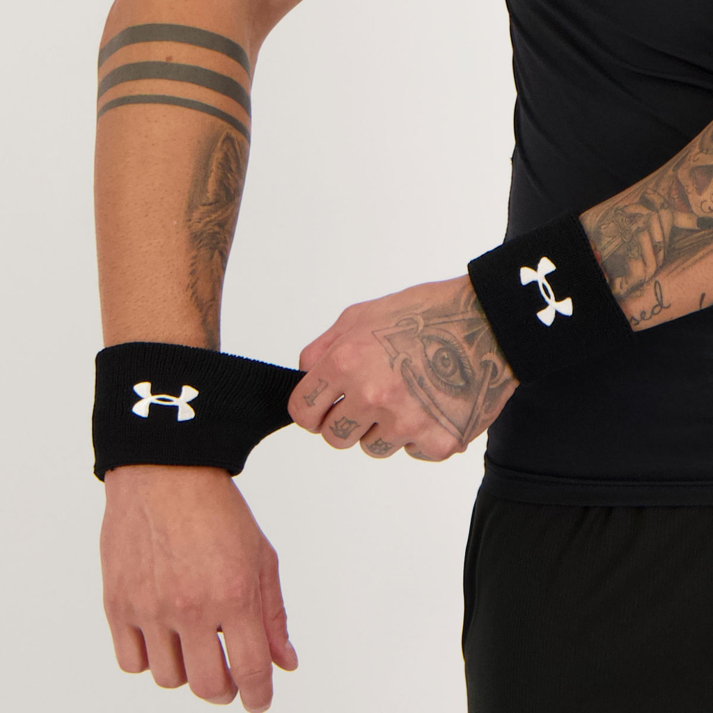 Munhequeira Under Armour Performance Preta